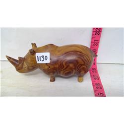 Woodcarving , Rhinoceros