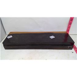 Ebony Cribbage Board - Contains Dominos - 5lbs
