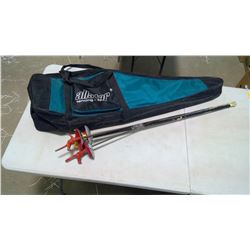 3 All Star Brand Fencing Foils / Swords and Case