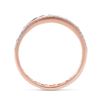 Image 4 : 14KT Rose Gold 0.46ctw Ruby and Diamond Ring