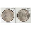 Image 1 : Lot of (2) 1884-O $1 Morgan Silver Dollar Coins