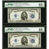 Image 1 : 1934A $5 Consecutive Silver Certificates PMG 64EPQ