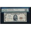 Image 1 : 1929 $5 Cleveland National Bank Note PMG 65EPQ