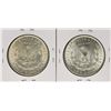 Image 2 : Lot of (2) 1889 $1 Morgan Silver Dollar Coins