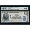 Image 1 : 1902 $20 Wamego National Bank Note PMG 63