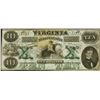 Image 1 : 1862 $10 Virginia Treasury Note