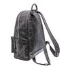 Image 2 : MCM Gray Visetos Canvas Leather Medium Studded Backpack