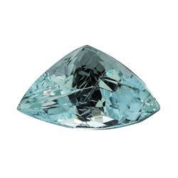 4.28 ct.Natural Trilliant Cut Aquamarine