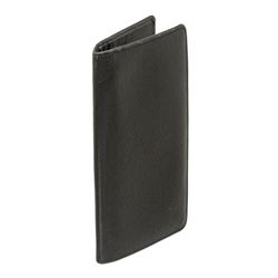 Louis Vuitton Black Taïga Brazza Wallet