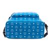 Image 3 : MCM Blue White Visetos Leather Medium Stark Backpack