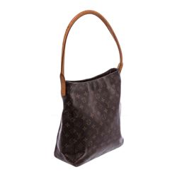 Louis Vuitton Monogram Canvas Leather Looping GM Shoulder Bag