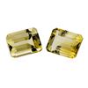 Image 1 : 27.63 ctw.Natural Emerald Cut Citrine Quartz Parcel of Two