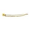 Image 1 : Ball and Chain Stick Pin - Yellow Gold Plated