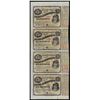 Image 1 : Uncut Sheet of (4) State of Louisiana Baby Bond Obsolete Notes