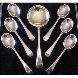 19th Century English Berry/Dessert Spoons   #841576
