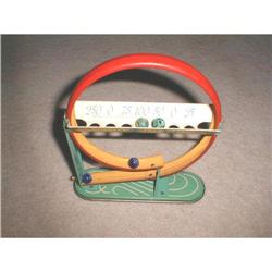 Shoot-A-Loop Tin Toy Marble Game #841588