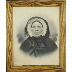 Lady Portrait - Charcoal #841614