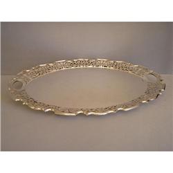 Tray silver plate #853334