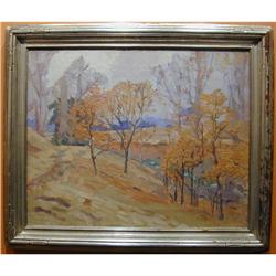 Pleine Air Oil Painting - Joseph Wahl Arts #853343