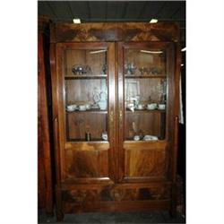 French walnut Restauration bookcase c.1880 #853359