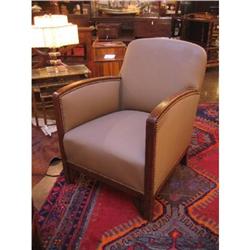 Pair of French Art Deco Armchairs #853367