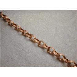 Estate 14K Pink Rose Gold Charm Bracelet #862047