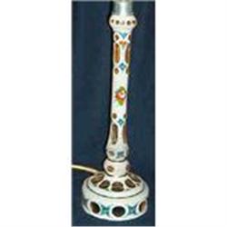 Bohemian Cased Glass Lamp Base #862492