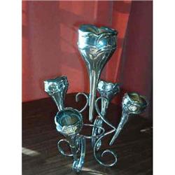 Epergne Circa 1920. Silver Plated. #862501