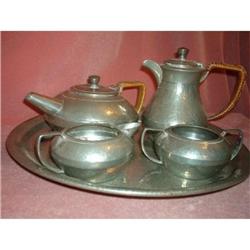 Pewter. English Teaset. #862507