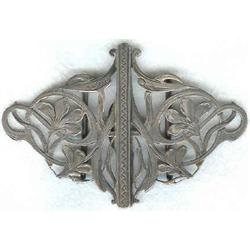 Nurses Buckle Art Nouveau Sterling  #862511