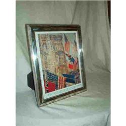 Sterling Frame. Large, Simple Classy, Circa #862534