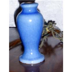 American Blue Minature Art Pottery  Lamp #862585