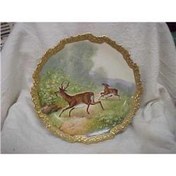 Limoges Deer Charger #862622