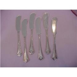 Wallace Carmel Sterling Butter Knives #870574