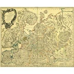 Original Map of Partie Septentrionale de La #870581