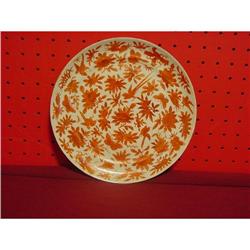 CHINESE EXPORT SACRED BIRD AND BUTTERFLY PLATE #870647