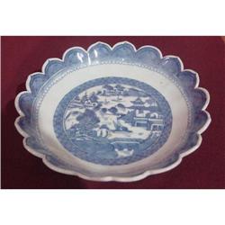 CHINESE EXPORT BLUE CANTON BOWL #870664