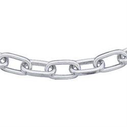 14k WHITE GOLD Link Bracelet 7 Inch Long #870917