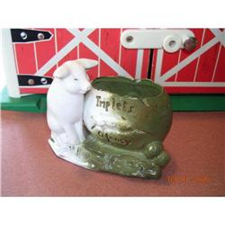 Antique German "Pink" Pig with Baby Pig #870927