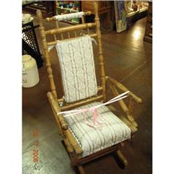 Antique Rocker Chair--1878--Lincoln, Nebraska #870936