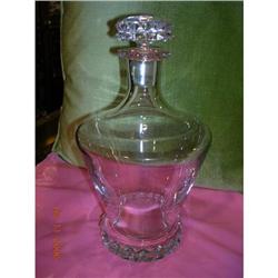St. Louis Diamont Decanter--Cristal France #870939