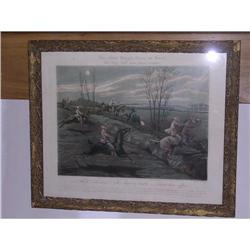 English Handcolored Engraving #870944