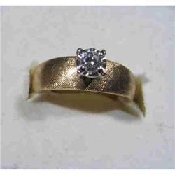 Diamons solitaire and 14k ring #871404