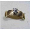 Image 1 : Diamons solitaire and 14k ring #871404