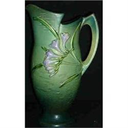 Roseville Pitcher Freesia 20 10" 1945. #871410