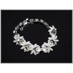 Eisenberg Signed Rhinestone Bracelet #871610