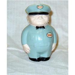Roly poly Esso Gas Man Bank #871630