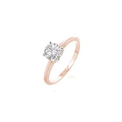 2.0 ctw Certified VS/SI Diamond Solitaire Ring 18K 2-Tone Gold