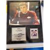 Image 1 : Star trek auto 8x10 on Plaque