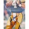 Image 2 : Brett Farve Auto 8x10 in Frame with COA